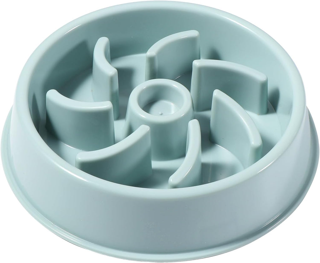Slow Feeder Dog Bowl, anti Gulp Bowl for Fast Eaters | Non Slip Dog Food Bowl for Dry and Wet Food, Helps Slow Eating, 4 Cups, Easy Clean, for Medium and Large Dogs