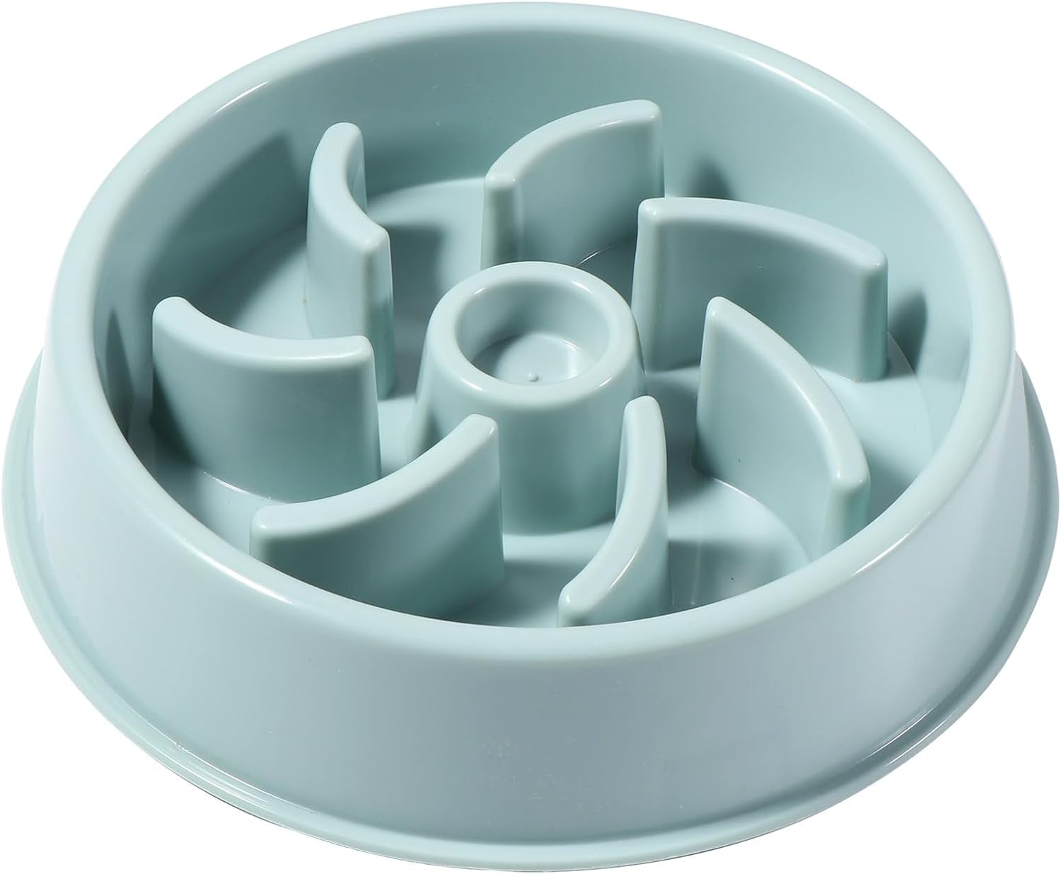 Slow Feeder Dog Bowl, anti Gulp Bowl for Fast Eaters | Non Slip Dog Food Bowl for Dry and Wet Food, Helps Slow Eating, 4 Cups, Easy Clean, for Medium and Large Dogs