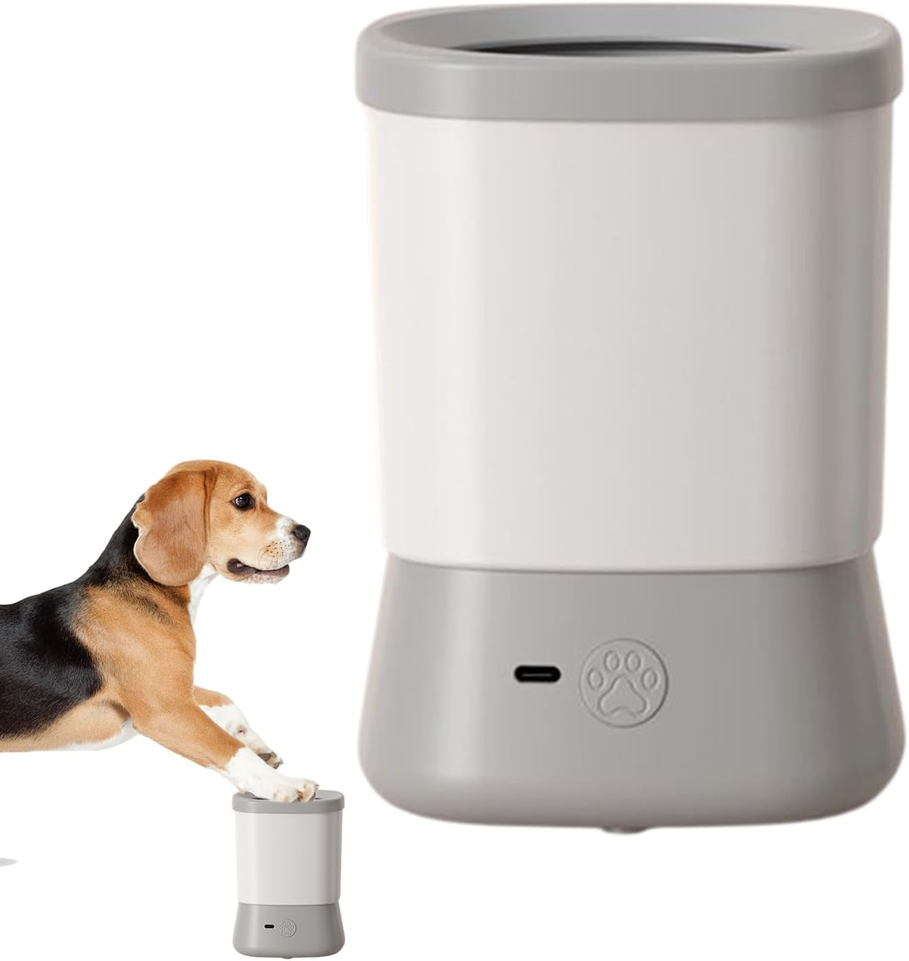 Dog Paw Cleaner Dog Feet Washer | 2-Speed Cleaning Grooming Supplies for Foot Bathing Travel Home Post-Walk Outdoor Hiking Camping Daily Walks